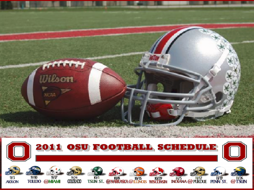 Ohio state football schedule printable