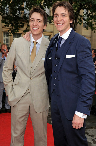 Oliver & James at Harry Potter Premieres