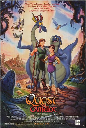  QUEST FOR CAMELOT POSTER