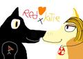 Red and Katie! ( awwwww) - alpha-and-omega fan art