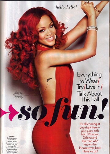 Rihanna - Glamour Magazine - September 2011