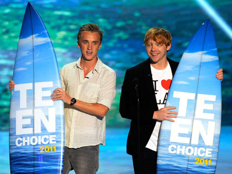  Rupert and Tom at the 2011 Teen Choice Awards
