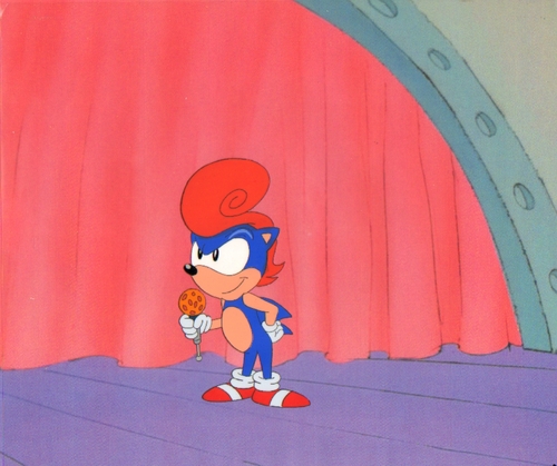  Sonic the Hedgehog animatie Cel