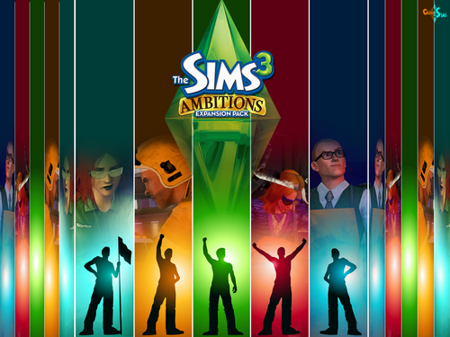  The sims 3 ambitions 바탕화면