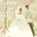 Tiana's fancy wedding dress  - disney-princess icon