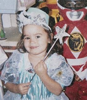  demi as a child