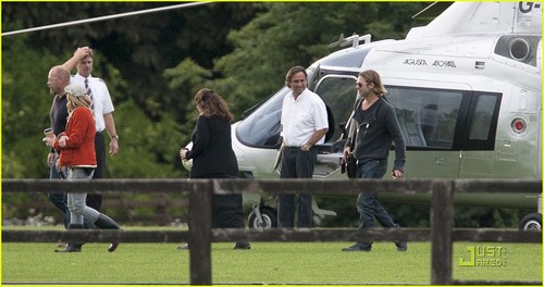 Brad Pitt Returns Home from the 'War'
