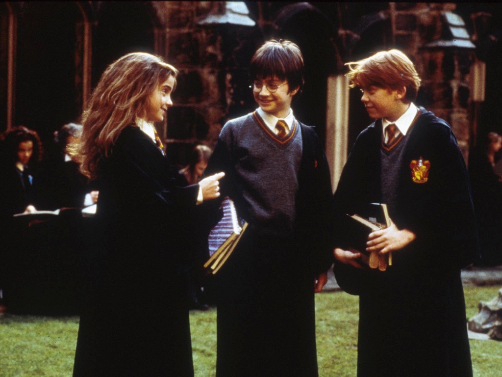 Harry, Ron and Hermione Wallpaper - Harry, Ron and Hermione Wallpaper  (24500284) - Fanpop