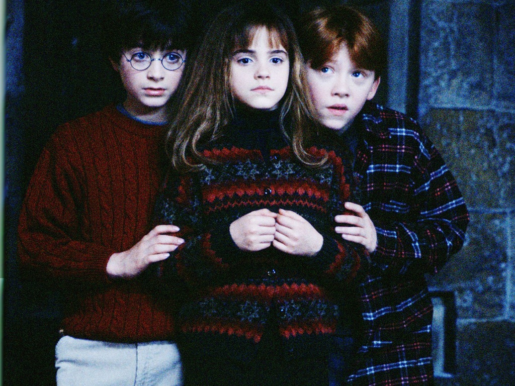 Harry, Ron and Hermione Wallpaper - Harry, Ron and Hermione Wallpaper  (24500331) - Fanpop