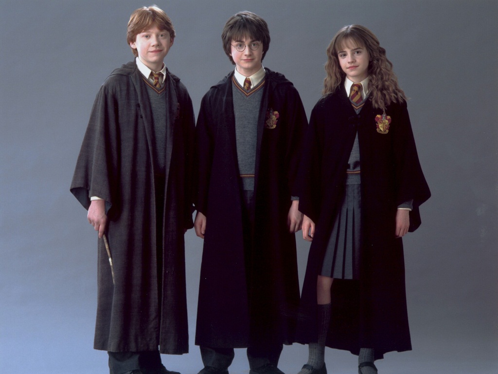 Harry, Ron and Hermione Wallpaper - Harry, Ron and ...