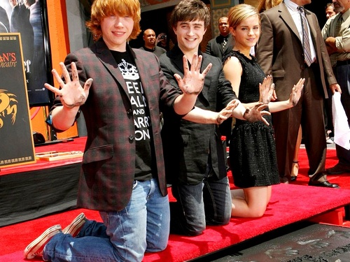  Harry, Ron and Hermione Hintergrund