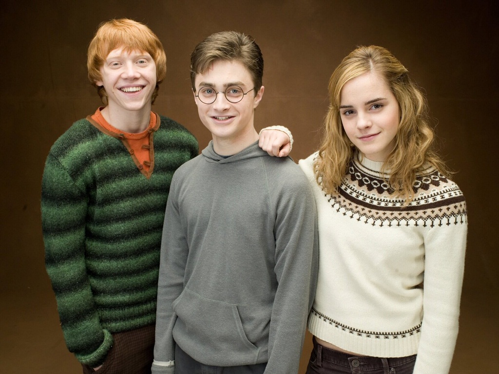 Harry, Ron and Hermione Wallpaper - Harry, Ron and ...