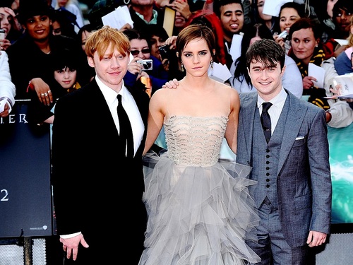  Harry, Ron and Hermione پیپر وال