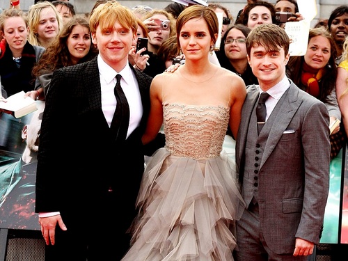 Harry, Ron and Hermione Wallpaper 