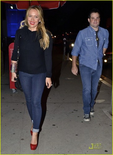  Hilary & Mike out in LA
