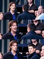 Jared and Jensen on set 7.04 - supernatural photo