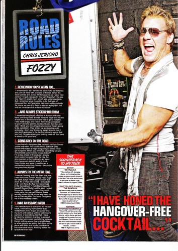 Jericho featured in Kerrang Magazine