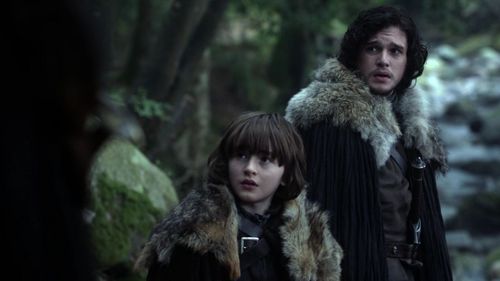  Jon Snow and Bran Stark