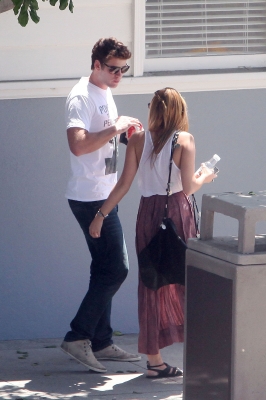  Liam & Miley out in Toluca Lake