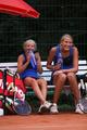 SEXY BLUE TENNIS GIRLS - tennis photo