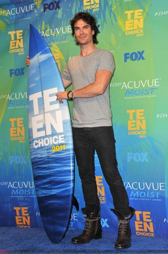 ian somerhalder at teen choice awards 2011