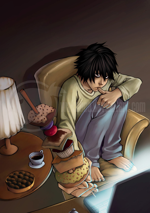 Featured image of post L From Death Note Sitting I guess it depends on the intp and if they actually keep up with anime