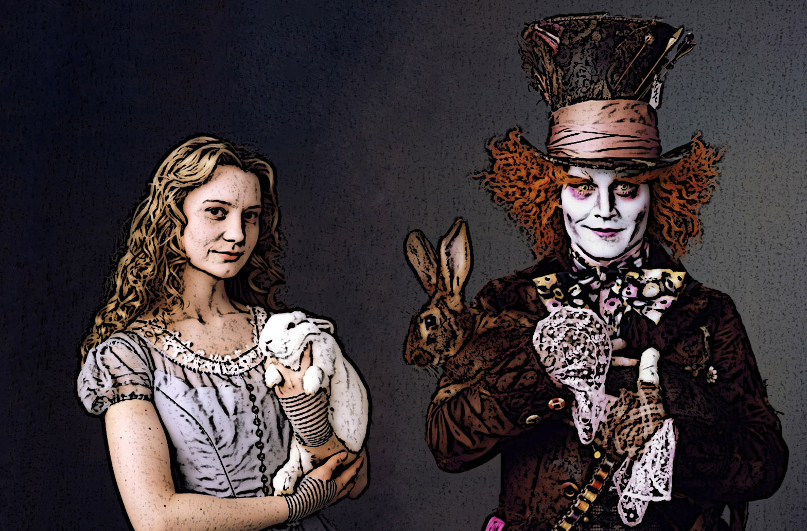 Ever Find Yourself Wishing That Alice And The Mad Hatter Would Kiss In The Tim Burton Version