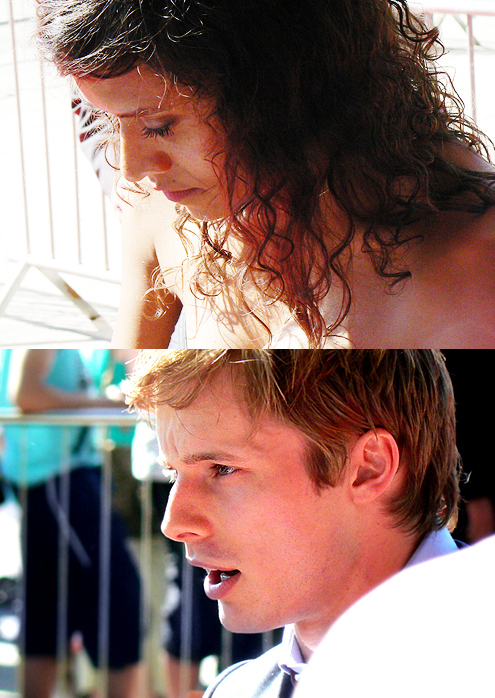 Angel Coulby Bradley James as a couple