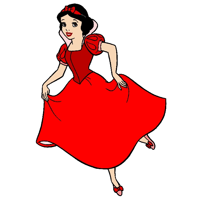 If Snow White's dress had to be in only one color...which