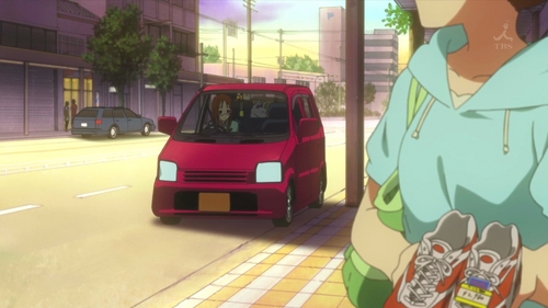  What kind of car does Sawa-chan drive?