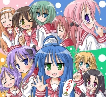  Who is my 最喜爱的 character on Lucky Star?