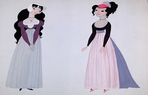  This is concept art from which ディズニー Princess movie?