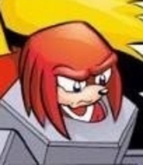 Why is Knuckles making this face?