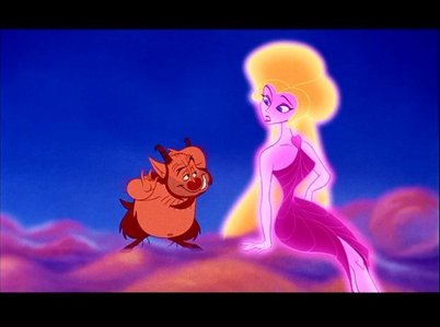  What is the color of the फूल Phil ate in the ending scene of Hercules?