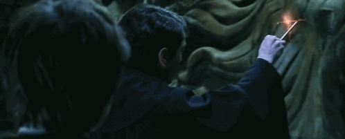  Cast the Spell! - Tom Riddle's memory used it non-verbally when spelling his name to Harry in the Chamber of Secrets