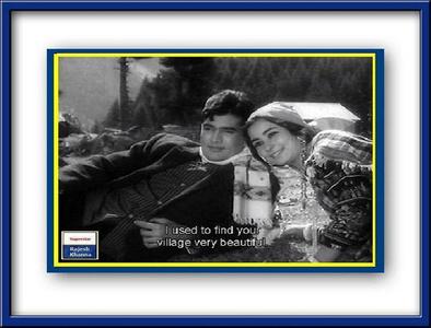  Indirani Mukherjee with Super nyota Rajesh Khanna in which movie?