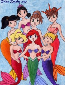 who is the youngest in the little mermaid films ?