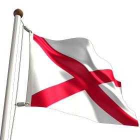  Alabama -- state flag adopted what año ?