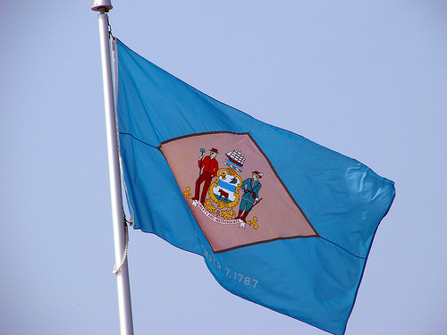  delaware -- state flag adopted what 年 ?