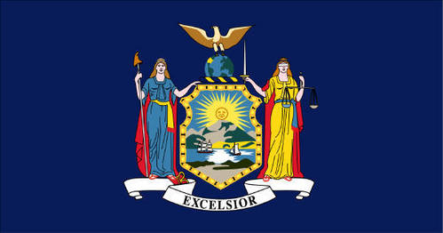  new york -- state flag adopted what año ?