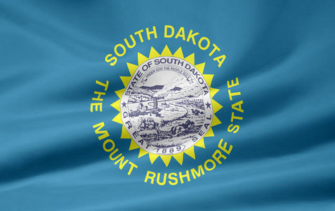 south dakota -- state flag adpoted what year ? 