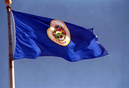  minnesota -- state flag adopted what साल ?