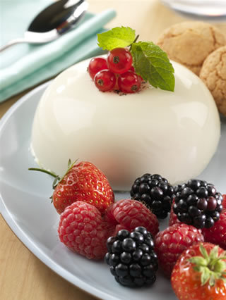  Panacotta is a Dessert from...