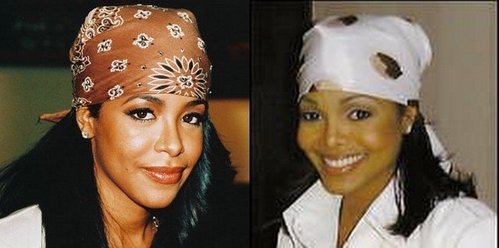  Janet was going to colaborate with アリーヤ Haughton (RnB singer/actress)in 2001.