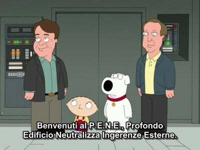  Who are these two guys with Brian and Stewie?