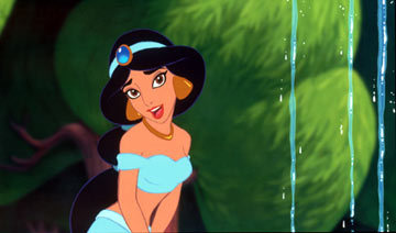 Which of these words is not used to describe Jasmine (by Genie)?