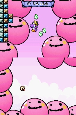 NINTENDO CHARACTERS - They are pink bubble-like things