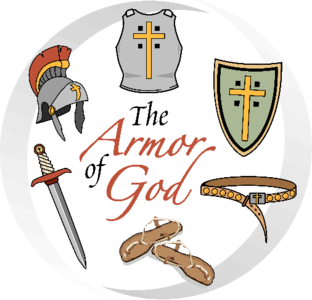  the armor of God: the casco of what ?