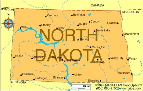  What is the Largest city in North Dakota?