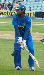 True/False: Sangakkara began his career as a batsman but subsequently became a wicket-keeper